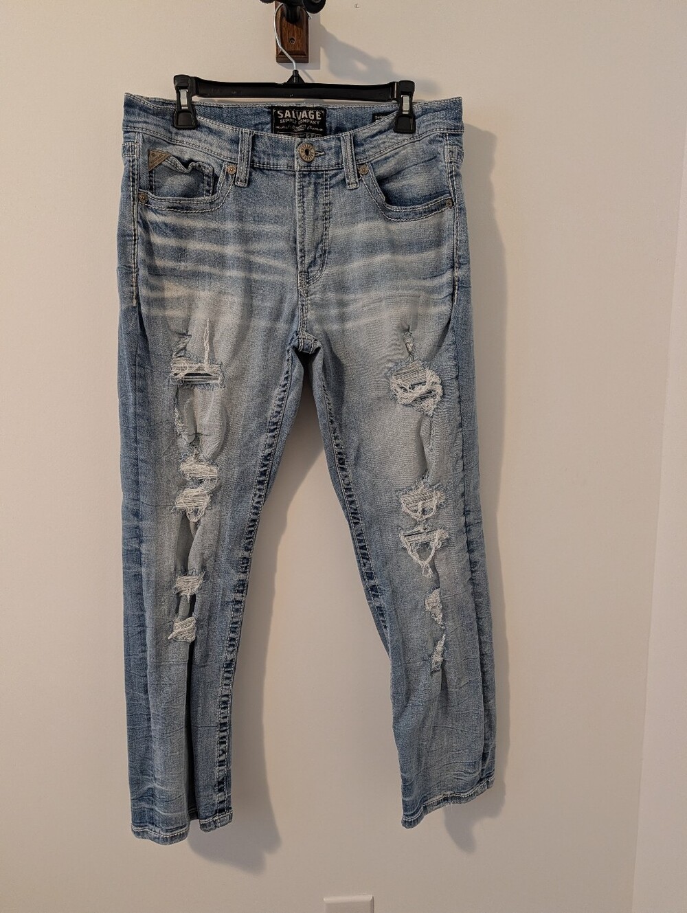 BKE Salvage Jeans Mayhem 34 Short